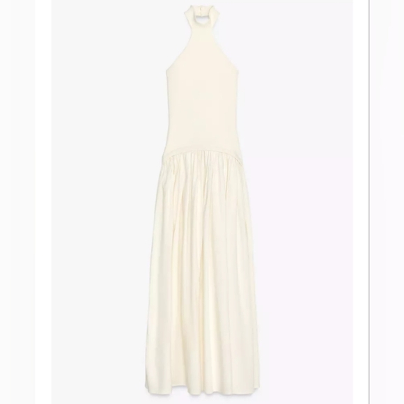 Zara Combination Halter Dress - Picture 5 of 7